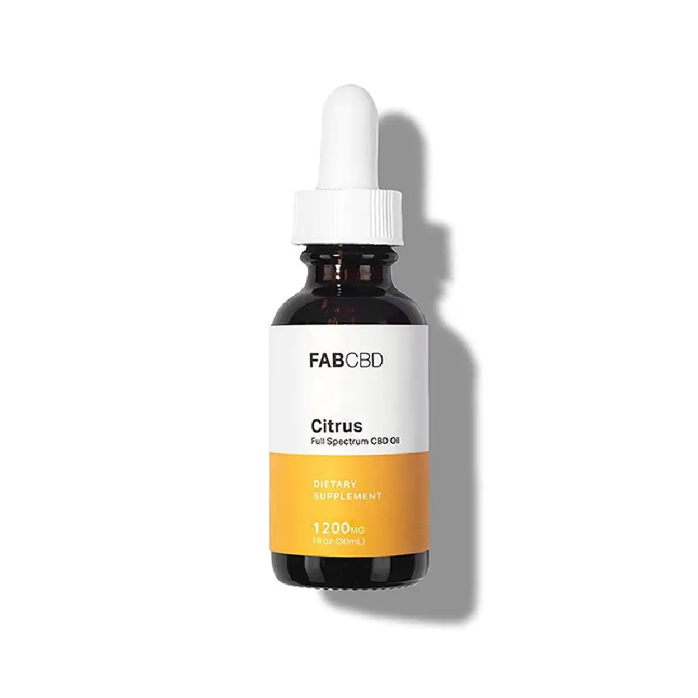 Fab CBD Oil 30ml/1200mg Citrus