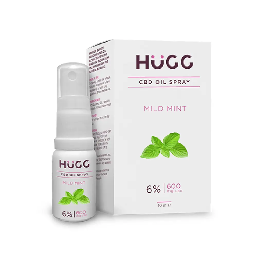 HuGG CBD Oil 600mg / 10ml - Mint