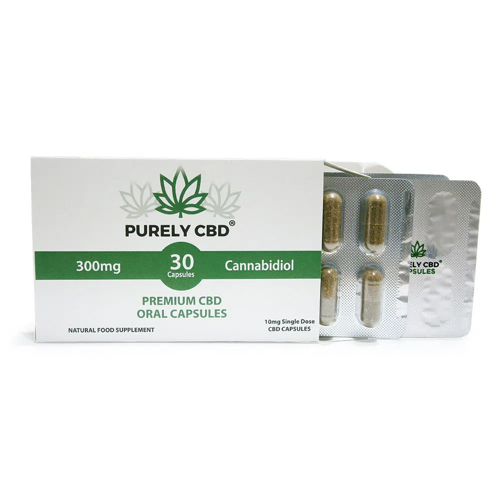 Purely CBD® Premium CBD Oral Capsules 30 x 300mg