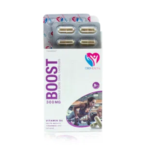 CBD HEALTH® Capsules – BOOST (30 x Capsules) – 300mg