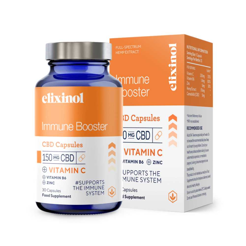 Elixinol - Caps Immune Booster