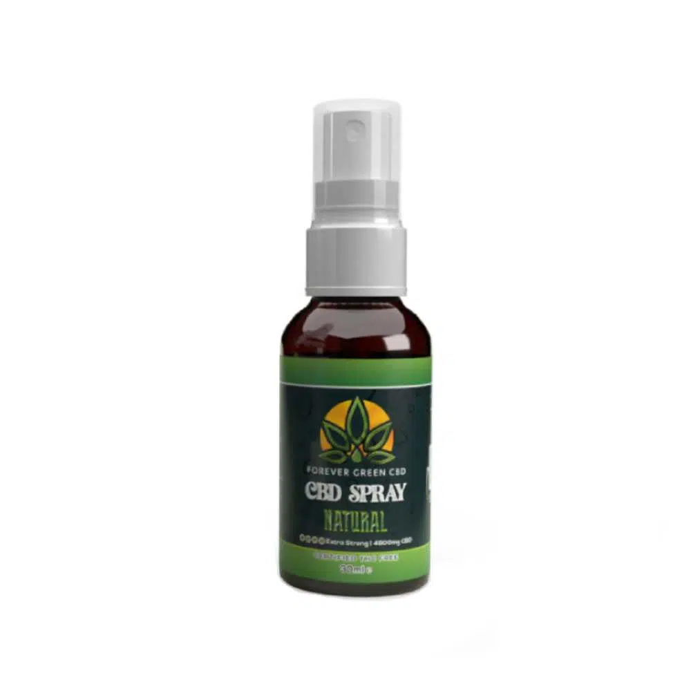 Forever Green CBD Spray - 30ml - Natural - 4800mg-new