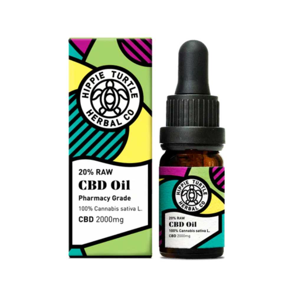 Hippie Turtle Herbal Co 2000mg Raw Oil-new