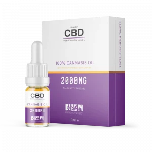 Refined 100% Cannabis Oil (10ml CBD Oral Dropper) – 2000mg