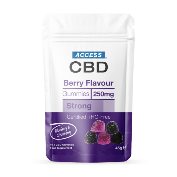 CBD Gummies UK Berry 1500mg (60x25mg) - Image 4