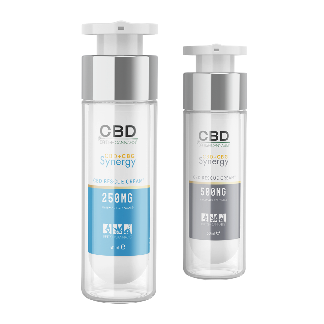 CBG and CBD cream