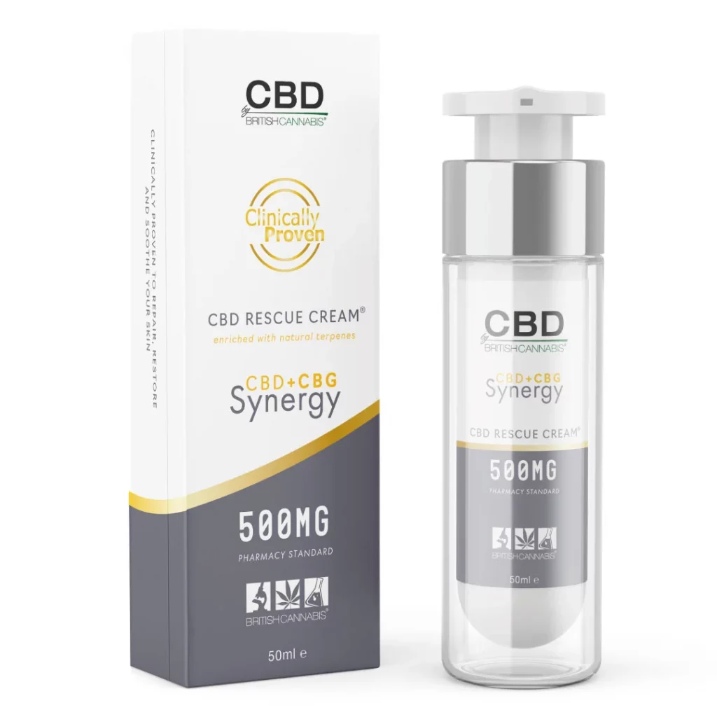 CBD by BC Synergy (50ml CBD/CBG RESCUE CREAM®) – 500mg