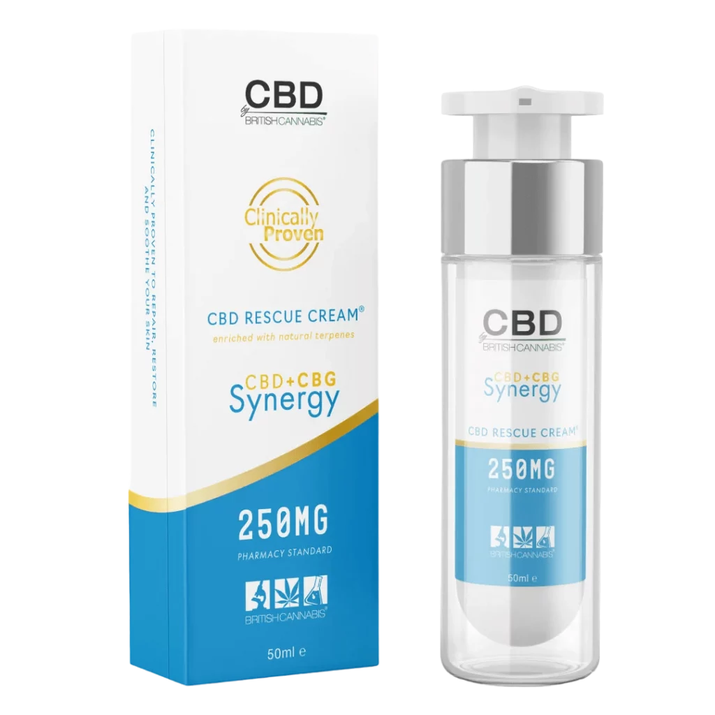 CBD by BC Synergy (50ml CBD/CBG RESCUE CREAM®) – 250mg