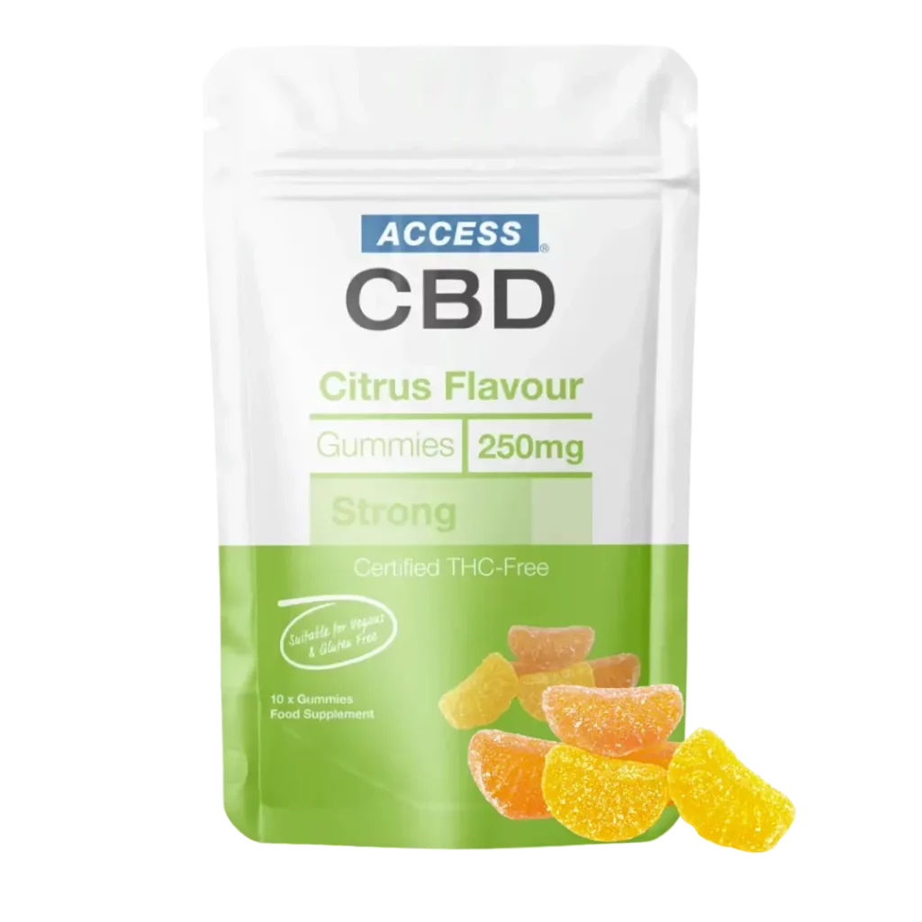 CBD Gummies Citrus 250mg