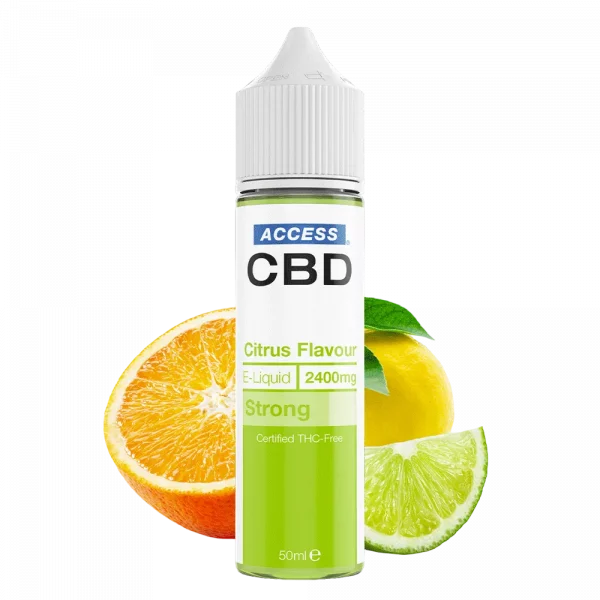 ACCESS CBD® Shortfill Citrus (50ml Vape E-Liquid) - 2400mg