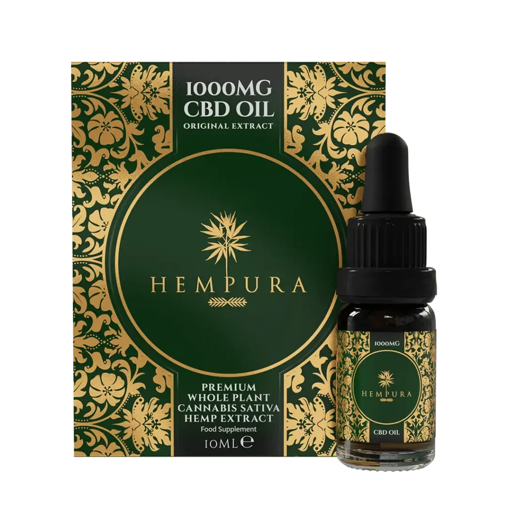 Hempura Original (10ml CBD Oil Dropper) – 1000mg