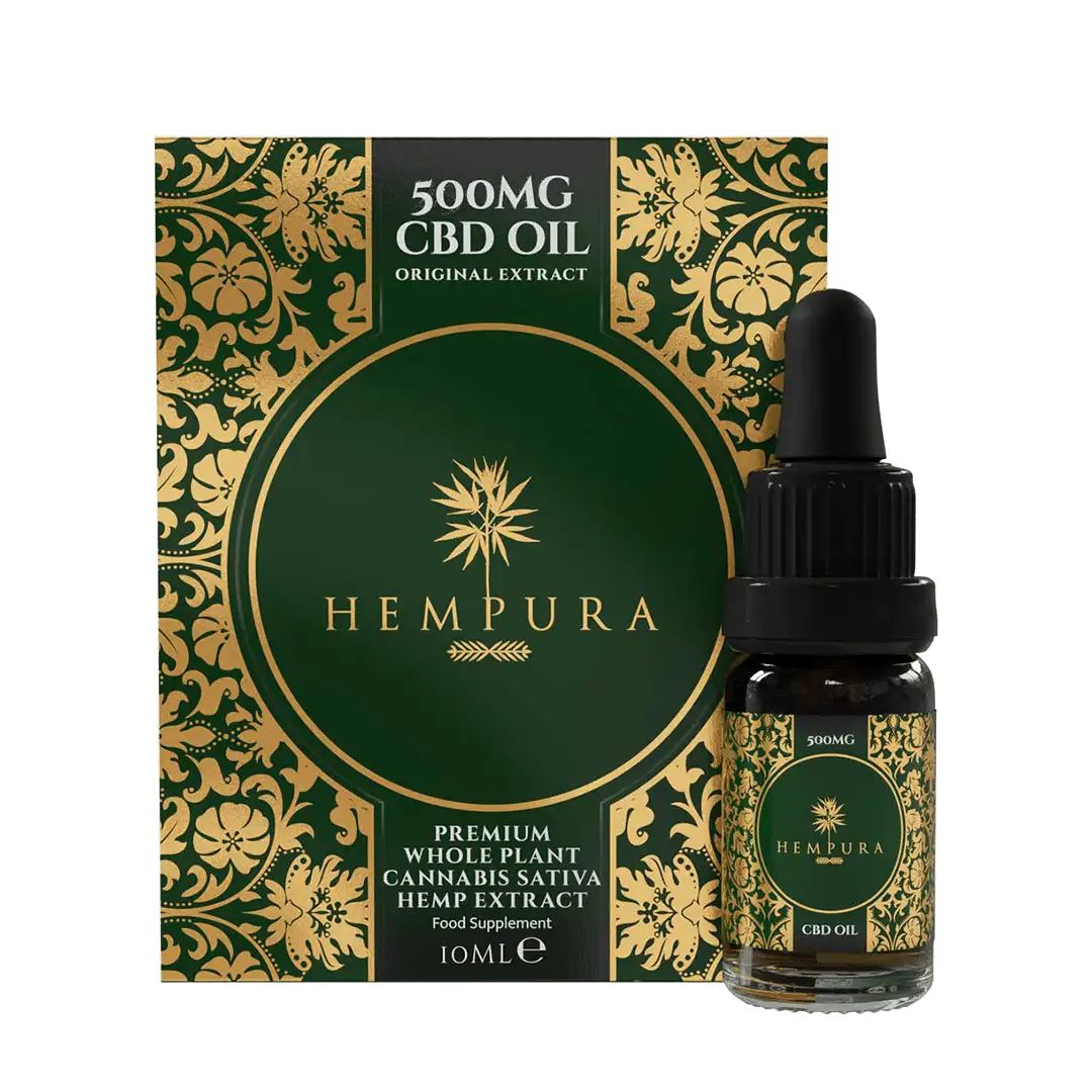 Hempura Original CBD Oil – 500mg | Rich Hemp Extract