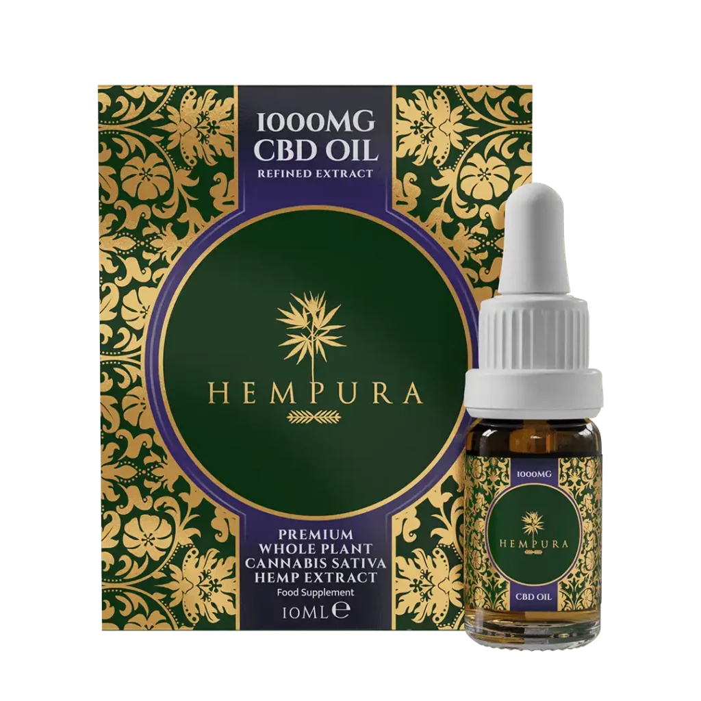 Hempura Refined (10ml CBD Oil Dropper) – 1000mg