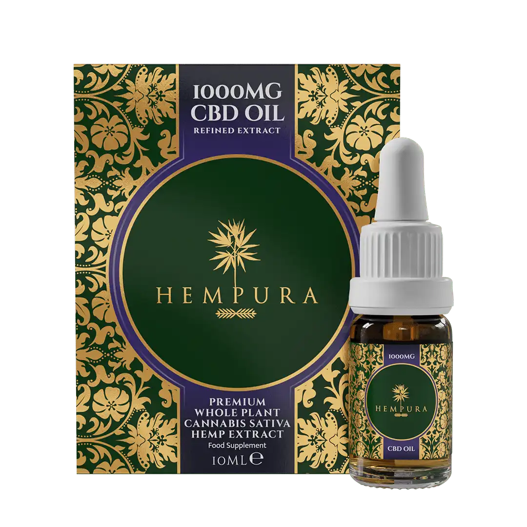 Hempura Refined (10ml CBD Oil Dropper) – 1000mg