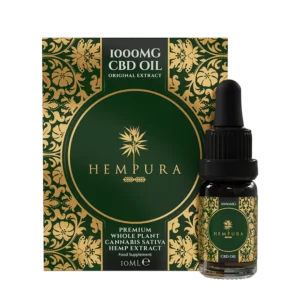 Hempura Original (10ml CBD Oil Dropper) – 1000mg