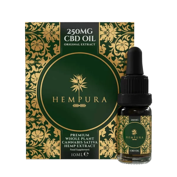Hempura Original CBD Oil – 250mg | Pure & Natural
