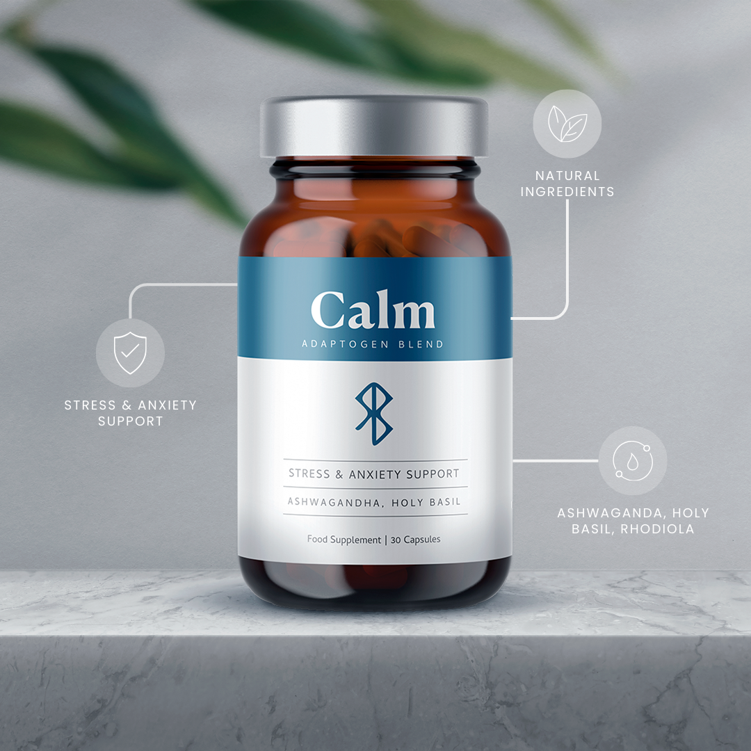 Calm Adaptogen Blend with Ashwagandha 30 Capsules