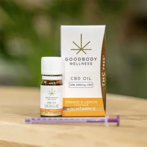 Goodbody Orange & Lemon Flavoured CBD Oil Drops