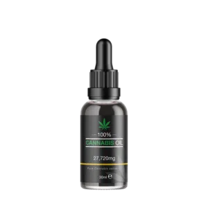 Pure 100% Cannabis Oil RAW (10ml Oral Dropper) – 9,240mg