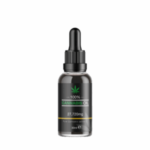 Pure 100% Cannabis Oil RAW (10ml Oral Dropper) – 9,240mg
