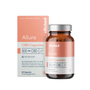 Elixinol Allure CBD Capsules (30 x 10mg Capsules)- 300mg