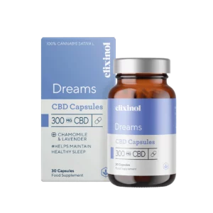 Elixinol Dreams CBD Capsules (30 x 10mg Capsules)- 300mg