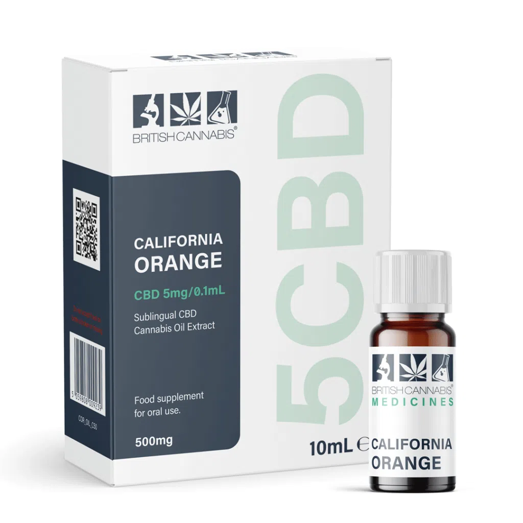 5CBD California Orange Full Plant Extract CBD Cannabis Oil 500mg