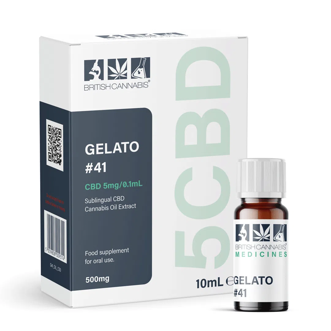 5CBD Gelato 41 Full Plant Extract CBD Cannabis Oil 500mg