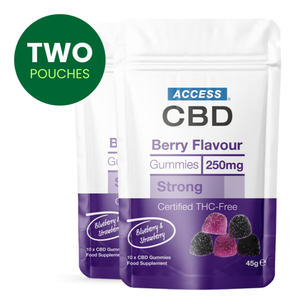 CBD Gummies UK Berry 500mg (20x25mg)