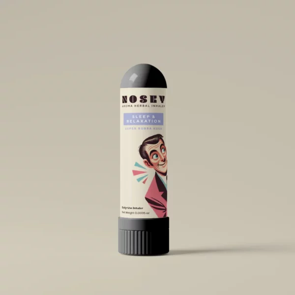 Nosey Aroma Herbal Inhaler - Sleep & Relaxation - Super Bubba Kush - Image 2