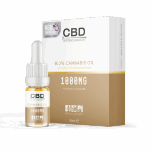 Refined 100% Cannabis Oil (10ml CBD Oral Dropper) - 1000mg