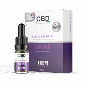 RAW 100% Cannabis Oil (10ml CBD Oral Dropper) - 2000mg