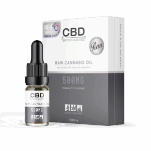RAW 100% Cannabis Oil (10ml CBD Oral Dropper) - 500mg