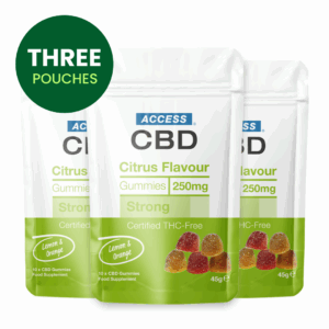 CBD Gummies UK Citrus 750mg (30x25mg)