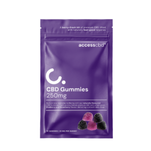 CBD Gummies UK Berry 250mg (10x25mg)