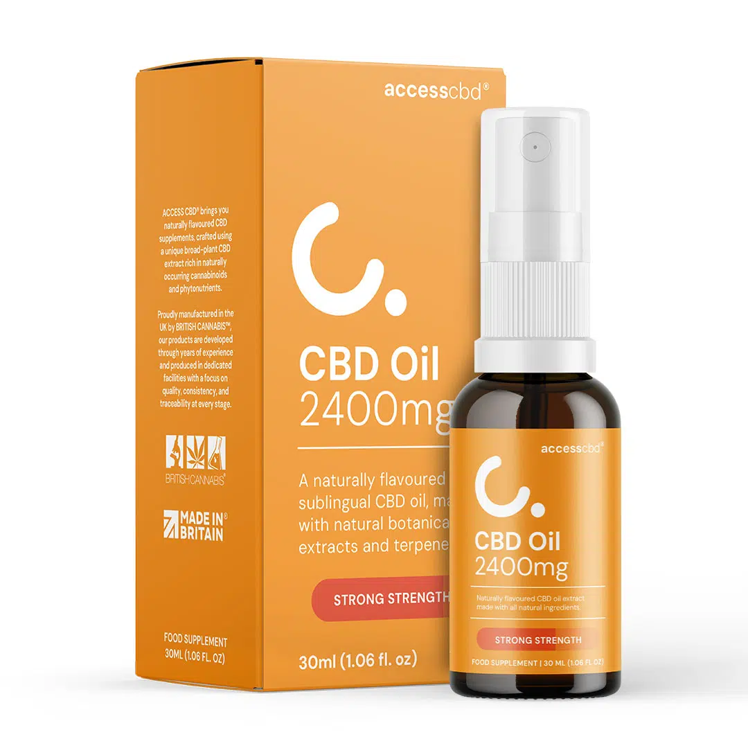 ACCESS CBD® Natural CBD Oil (30ml CBD Oil) - 2400mg
